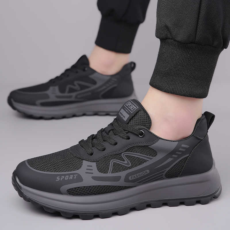Men'S Shoes Top Brands - Botas altas perforadas con cordones para