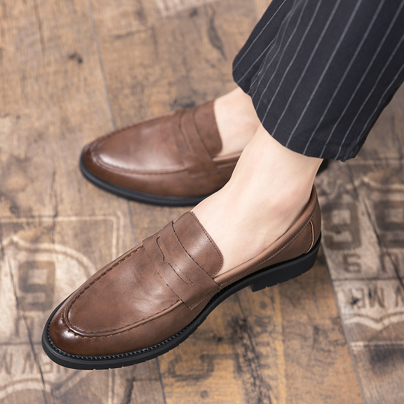 Men Shoes Europe To Us - Nuevos Zapatos de Cuero Suave y