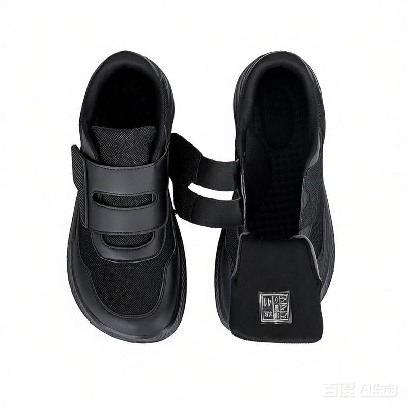 Men'S Shoes With Wide Toe Box - Zapatos Abiertos con Puntera Ancha Ajustable