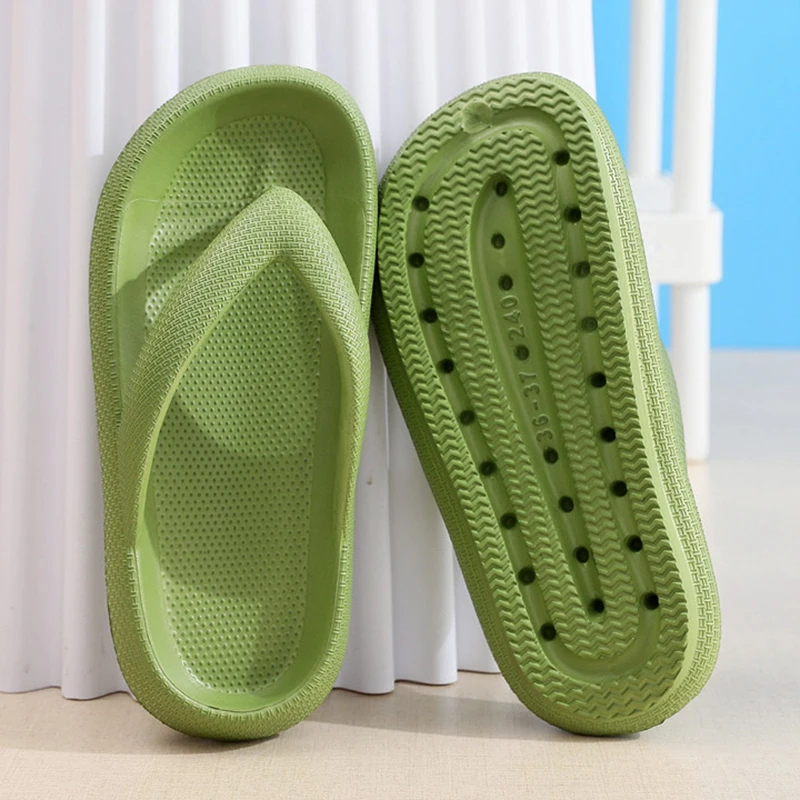 Flip Flop Beach Men - Sandalias de Plataforma Antideslizantes para Mujer,