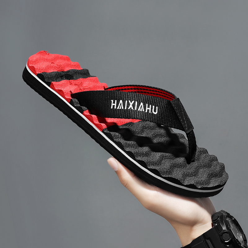 Flip Flop Beach Men - Zapatillas de verano para hombre, suaves,