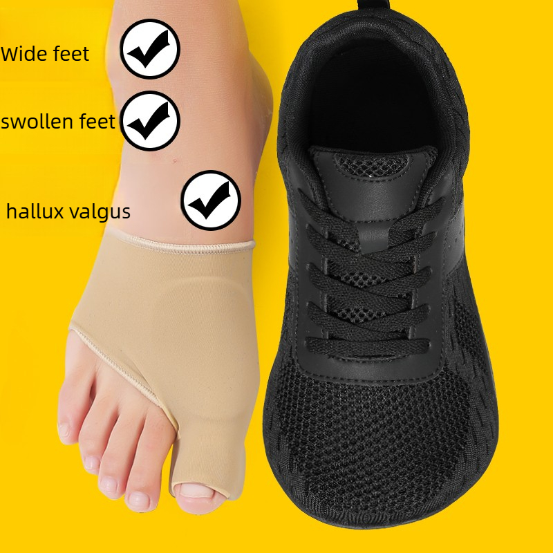 Men'S Shoes With Wide Toe Box - Zapatillas Unisex con Puntera Ancha, Transpirables,