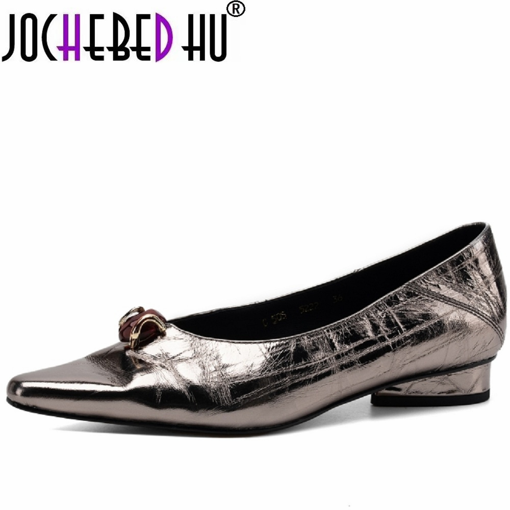 Men Shoes Elegant - 【JOCHEBED HU】Zapatos de tacón bajo para