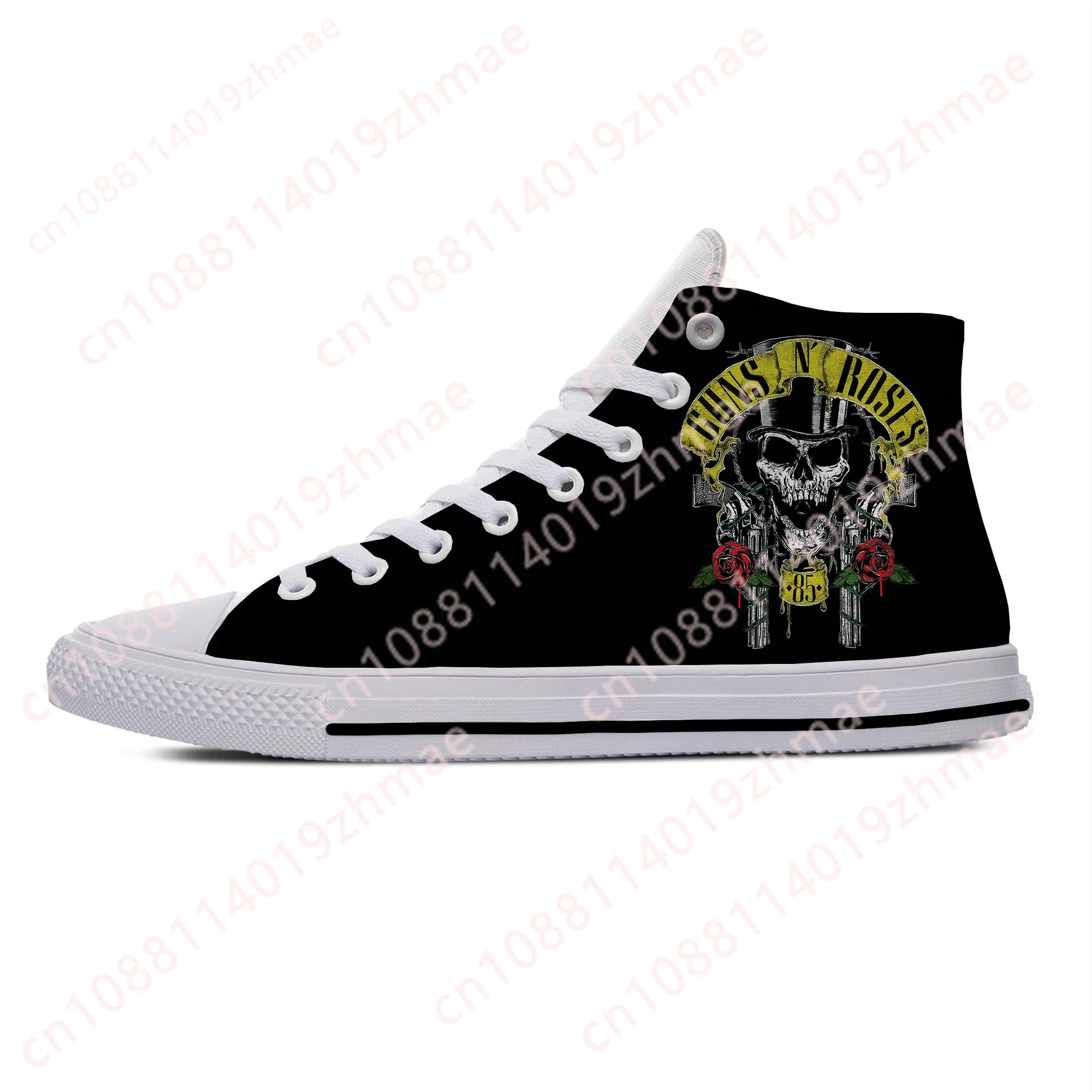 Canvas Sneaker High - Zapatillas de Lona Casuales Divertidas con