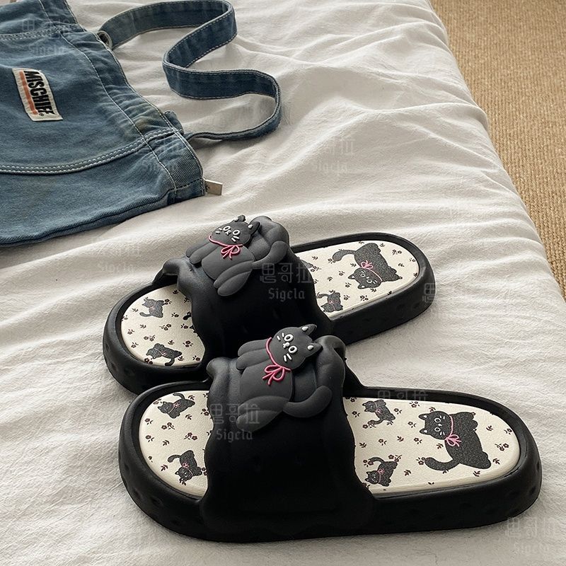Flip Flop Beach Men - Zapatillas con estampado de oso bonito