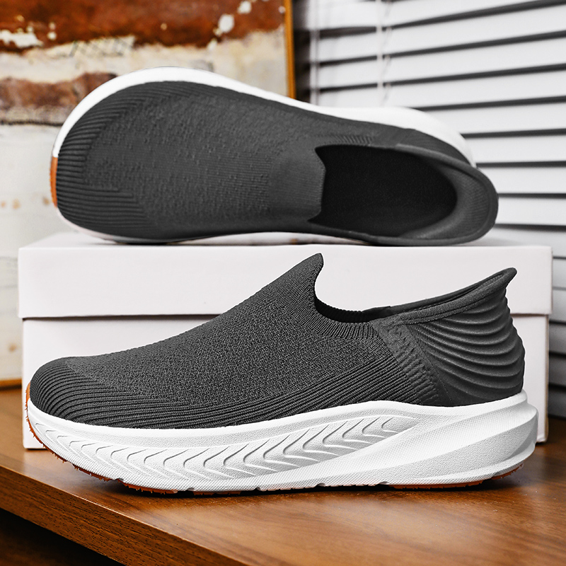 Men'S Shoes With Wide Toe Box - Zapatillas sin cordones para hombre, talla