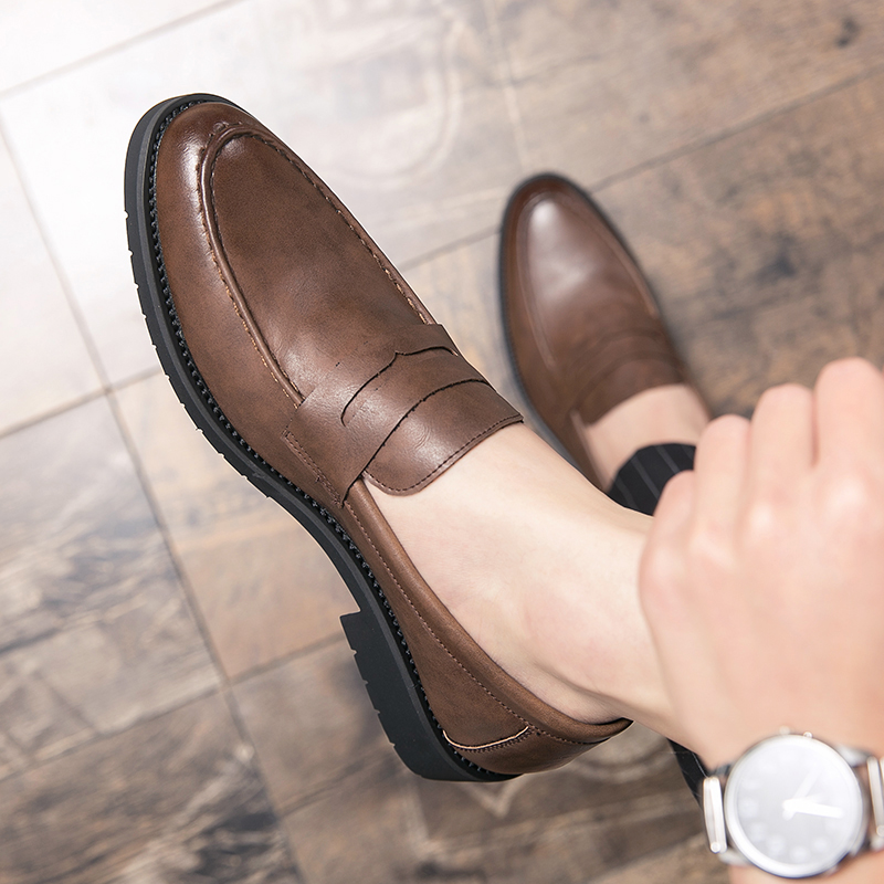 Nuevos Zapatos de Cuero Suave  - Men Shoes Europe To Us reseña y precio