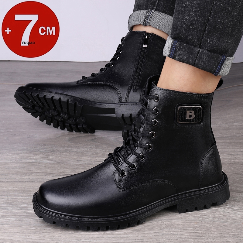 Botas con elevador de cuero ge - Men'S Shoes Top Brands reseña y precio