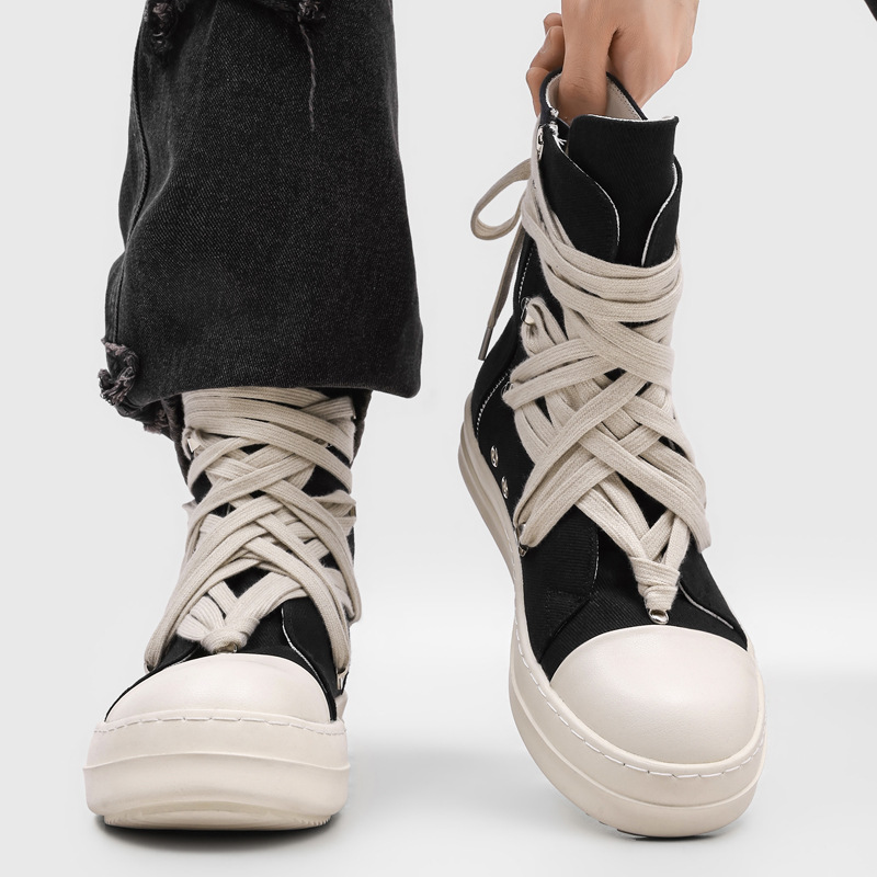 Zapatillas de Lona de Alta Cal - Canvas Sneaker High reseña y precio