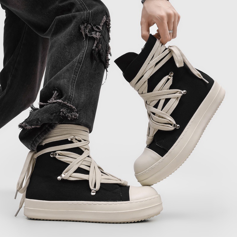 Zapatillas de Lona de Alta Cal - Canvas Sneaker High reseña y precio