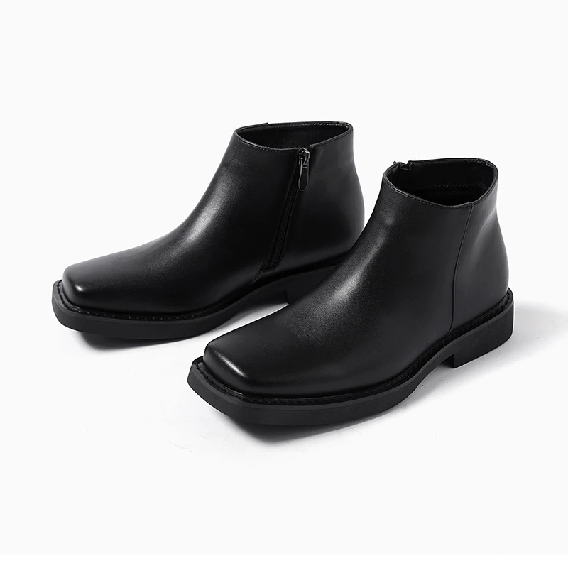 Nuevos zapatos negros de cuero - Men'S Shoes Top Brands reseña y precio