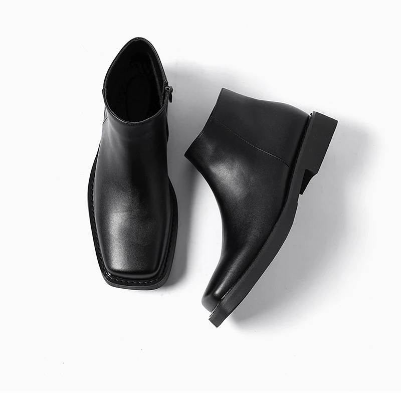 Nuevos zapatos negros de cuero - Men'S Shoes Top Brands reseña y precio