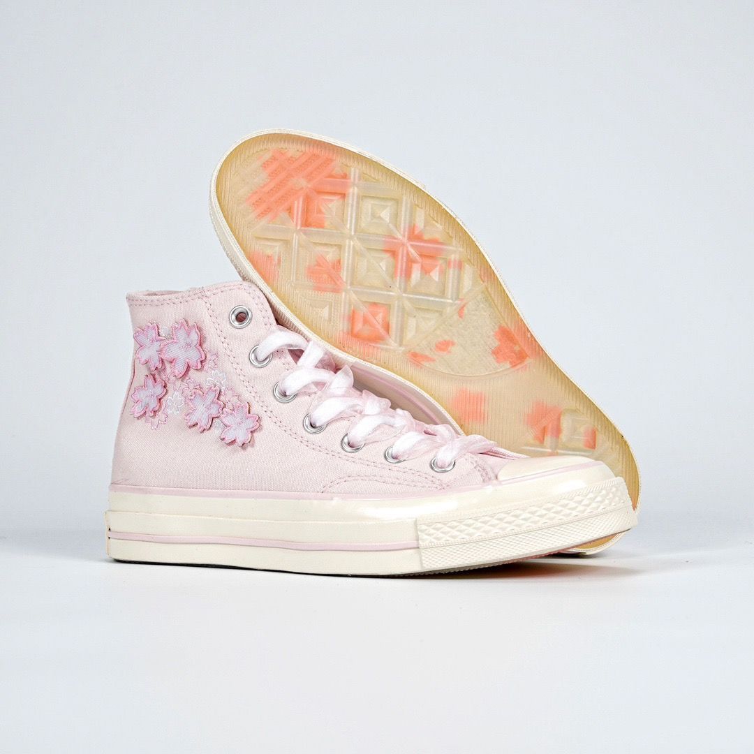 Zapatillas de Lona Bordadas pa - Canvas Sneaker High reseña y precio