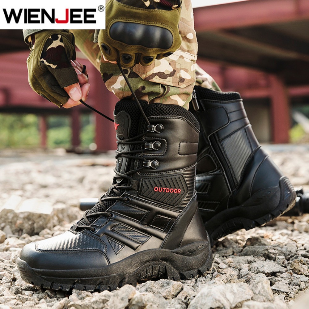 Botas de cuero de alta calidad - Men'S Shoes Top Brands reseña y precio