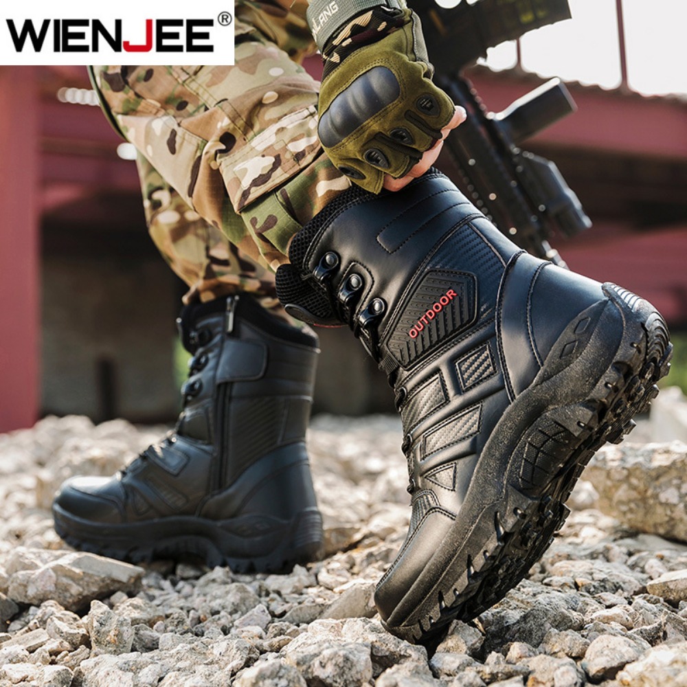 Botas de cuero de alta calidad - Men'S Shoes Top Brands reseña y precio