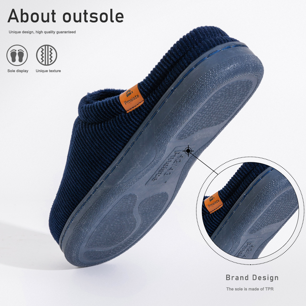 Pantuflas de invierno para hom - Men'S Shoes With Memory Foam reseña y precio