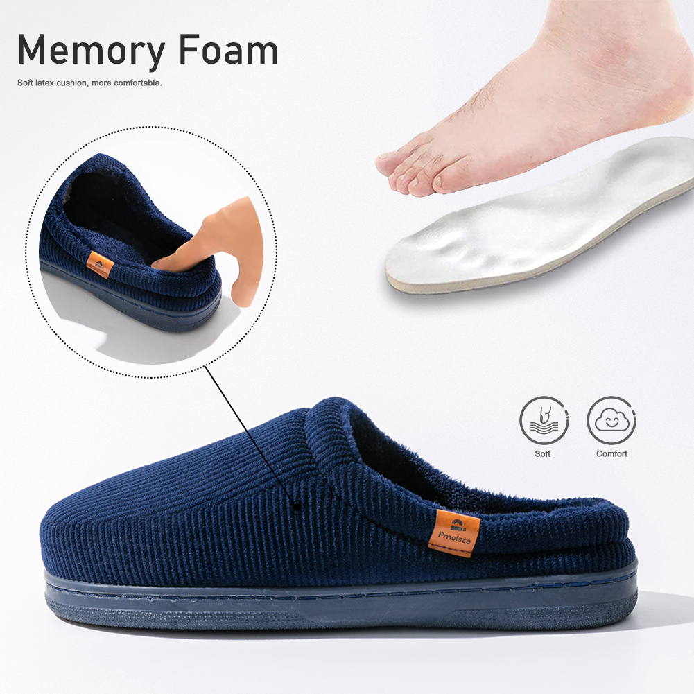 Pantuflas de invierno para hom - Men'S Shoes With Memory Foam reseña y precio