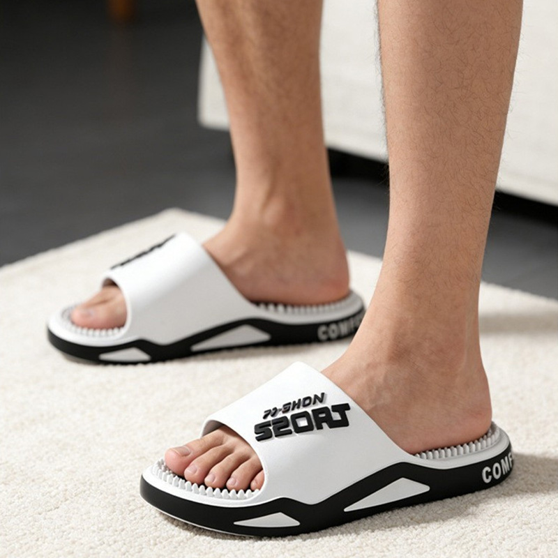Nuevas Pantuflas Masculinas de - Flip Flop Beach Men reseña y precio