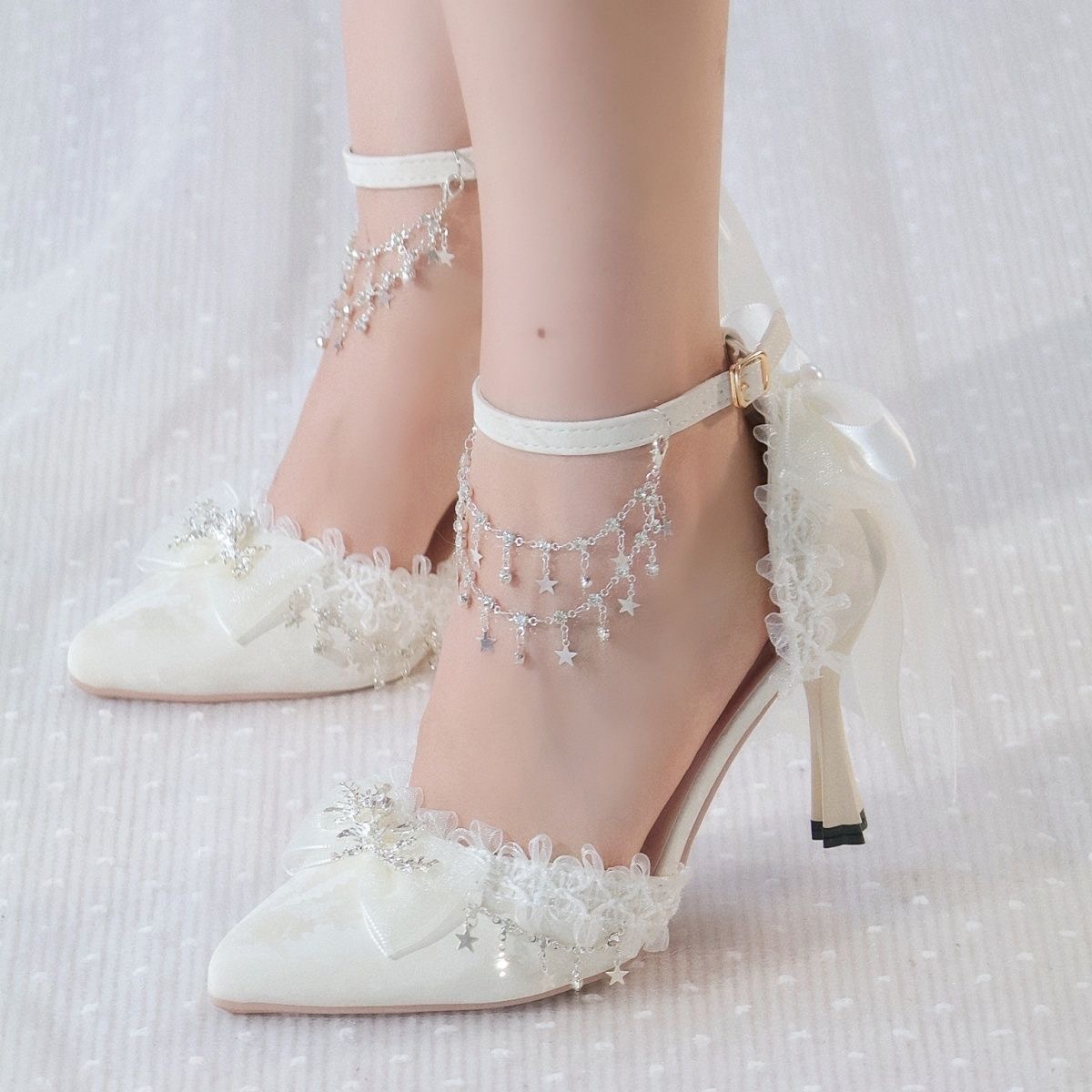 Zapatos de Tacón Blancos para  - Men Shoes Elegant reseña y precio
