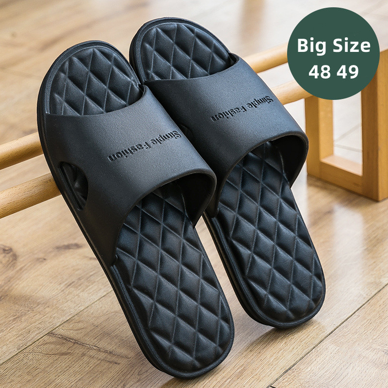 Zapatillas de hombre de talla  - Flip Flop Beach Men reseña y precio