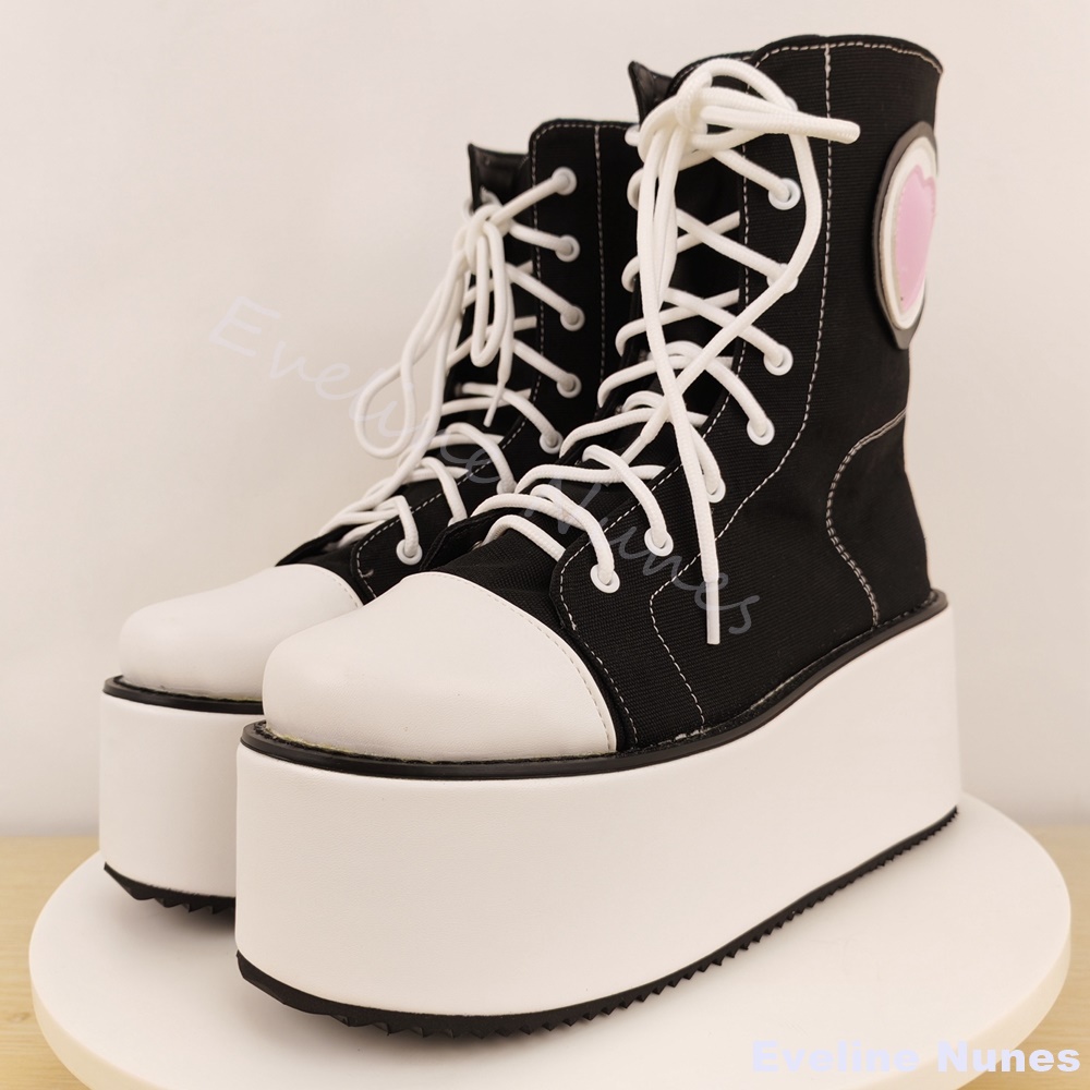 Zapatos de lona de suela grues - Canvas Sneaker High reseña y precio
