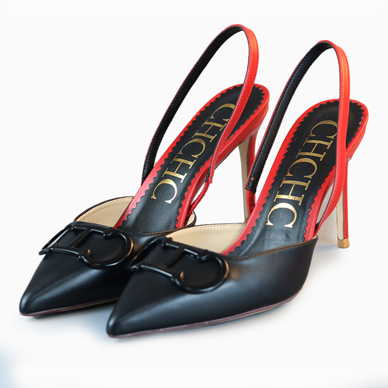 Tacones de aguja con correa tr - Men Shoes Elegant reseña y precio