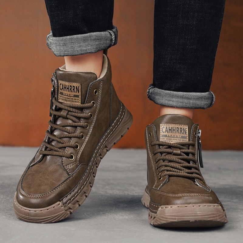 Botas de cuero para Hombre, bo - Men'S Shoes Comfortable Walking reseña y precio