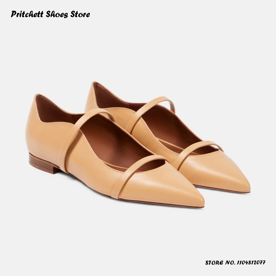 Bailarinas de cuero con doble  - Men Shoes On reseña y precio