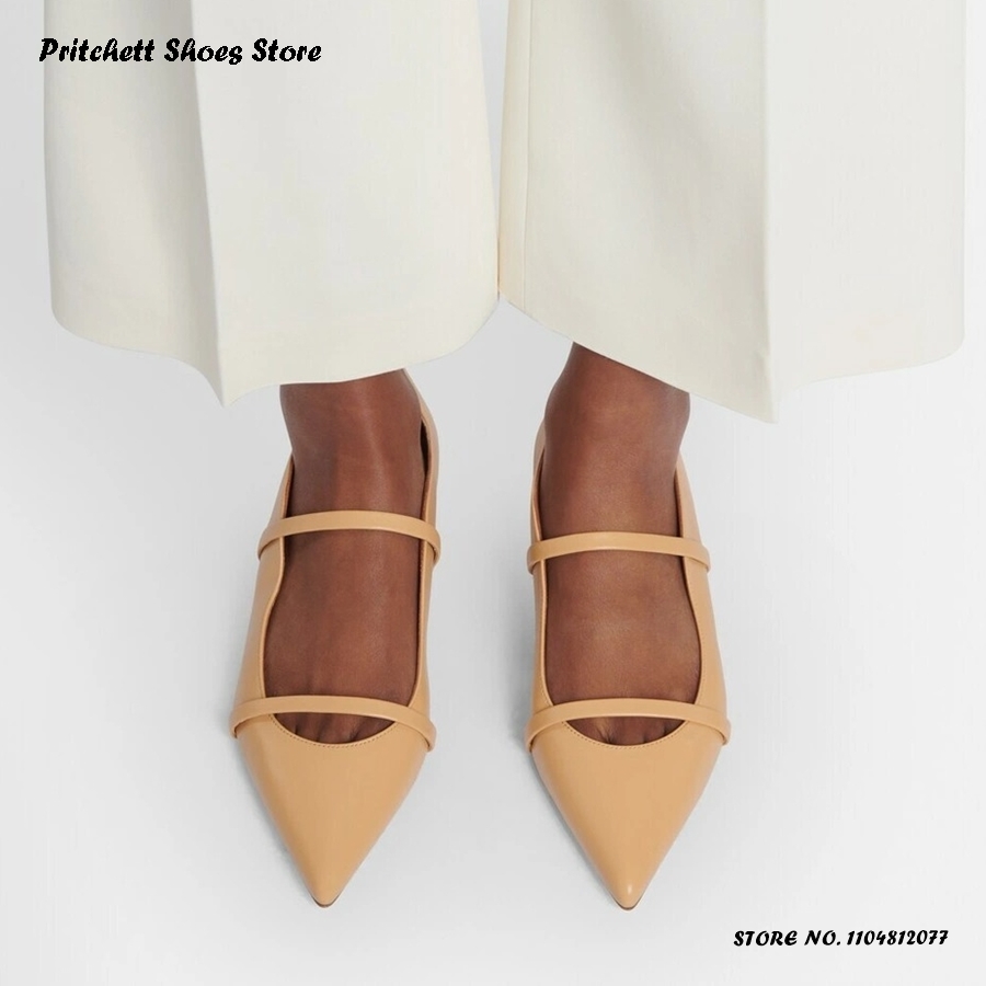 Bailarinas de cuero con doble  - Men Shoes On reseña y precio