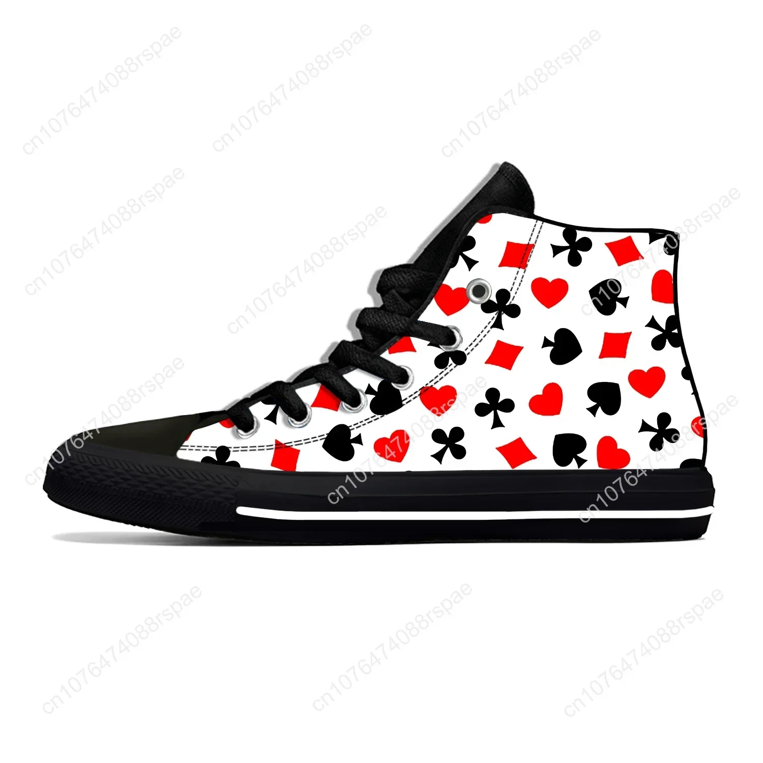 Símbolo de naipes de verano, z - Canvas Sneaker High reseña y precio