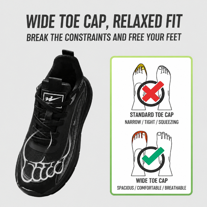 Zapatillas Deportivas de Hombr - Men'S Shoes With Wide Toe Box reseña y precio