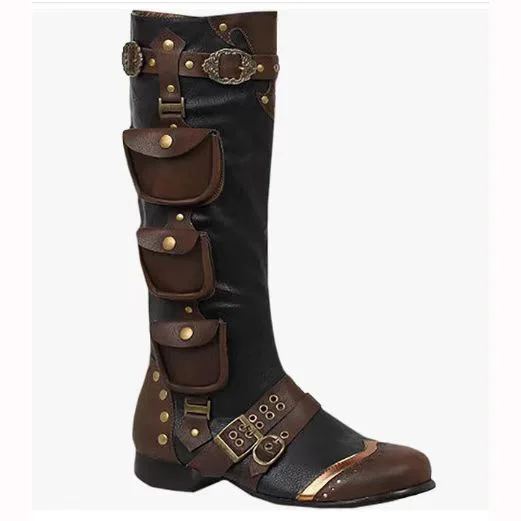 Botas altas Retro medievales S - Men Shoes Europe To Us reseña y precio