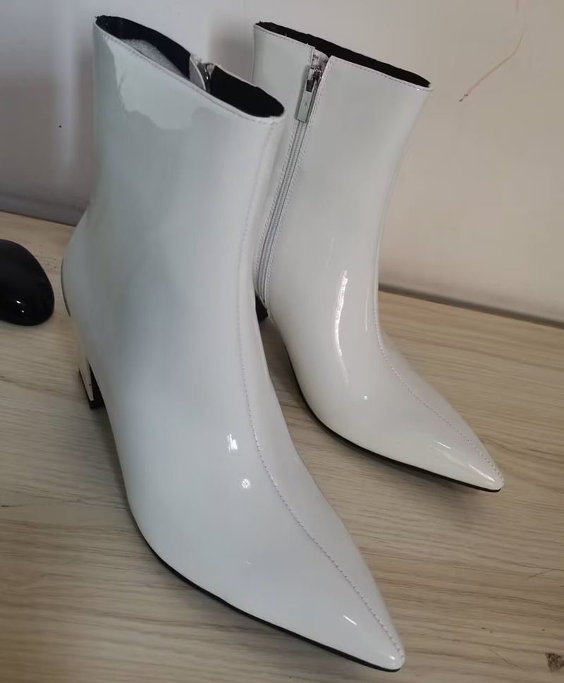Nuevas botas blancas de moda p - Men Shoes H&M reseña y precio