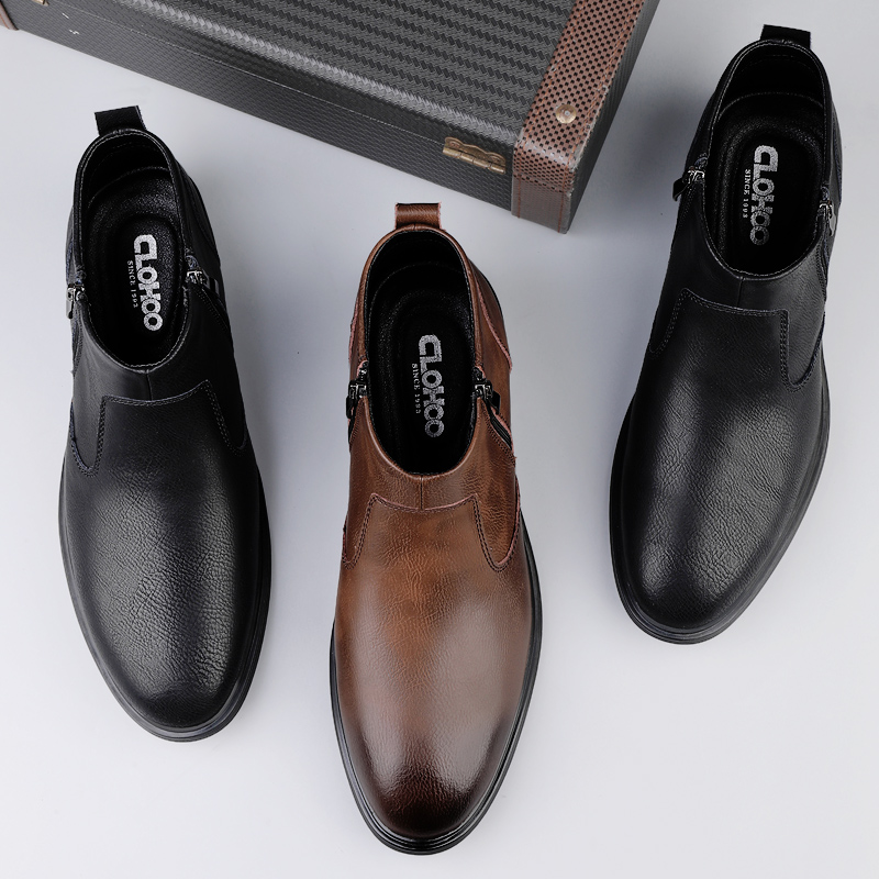 CLOHOO Botas de hombre hechas  - Men'S Shoes Top Brands reseña y precio