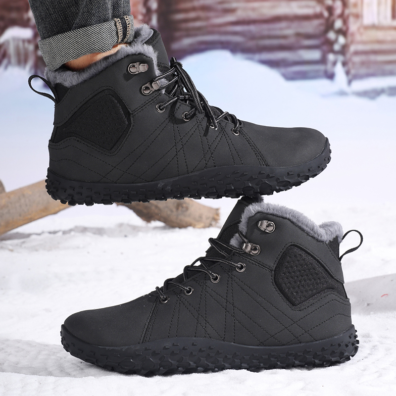 Botas de algodón cálidas con p - Men'S Shoes Comfortable Walking reseña y precio