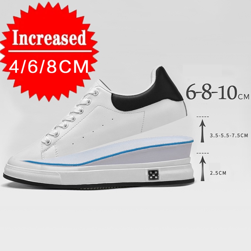 Nuevos zapatos con alzas de lu - Canvas Sneaker High reseña y precio