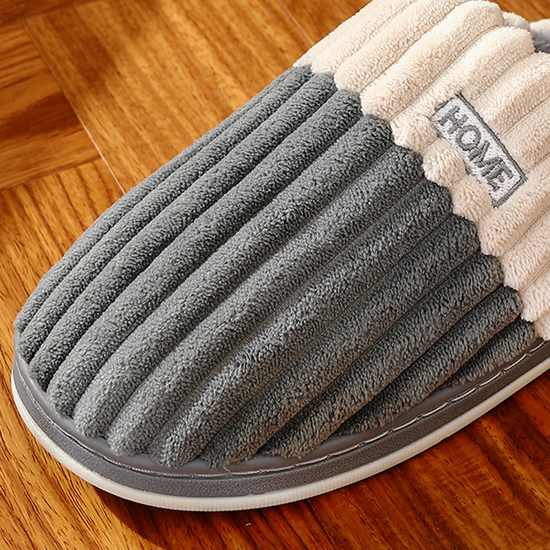 Zapatillas de casa a rayas de  - Men'S Shoes With Memory Foam reseña y precio