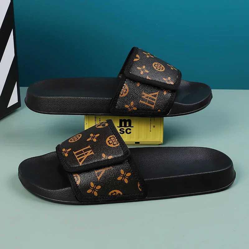 Sandalias de Cuero Genuino par - Men Shoes Sale reseña y precio